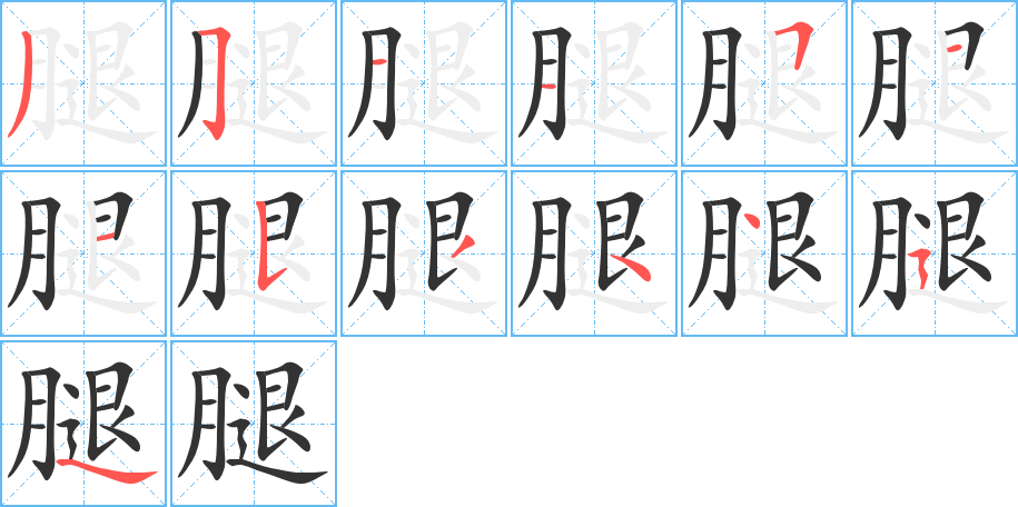 腿