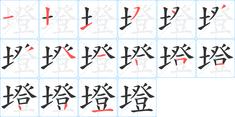 墱
