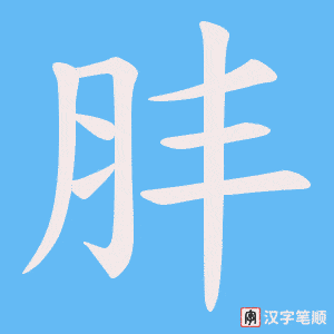 肨