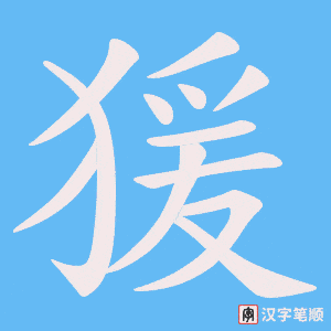 猨